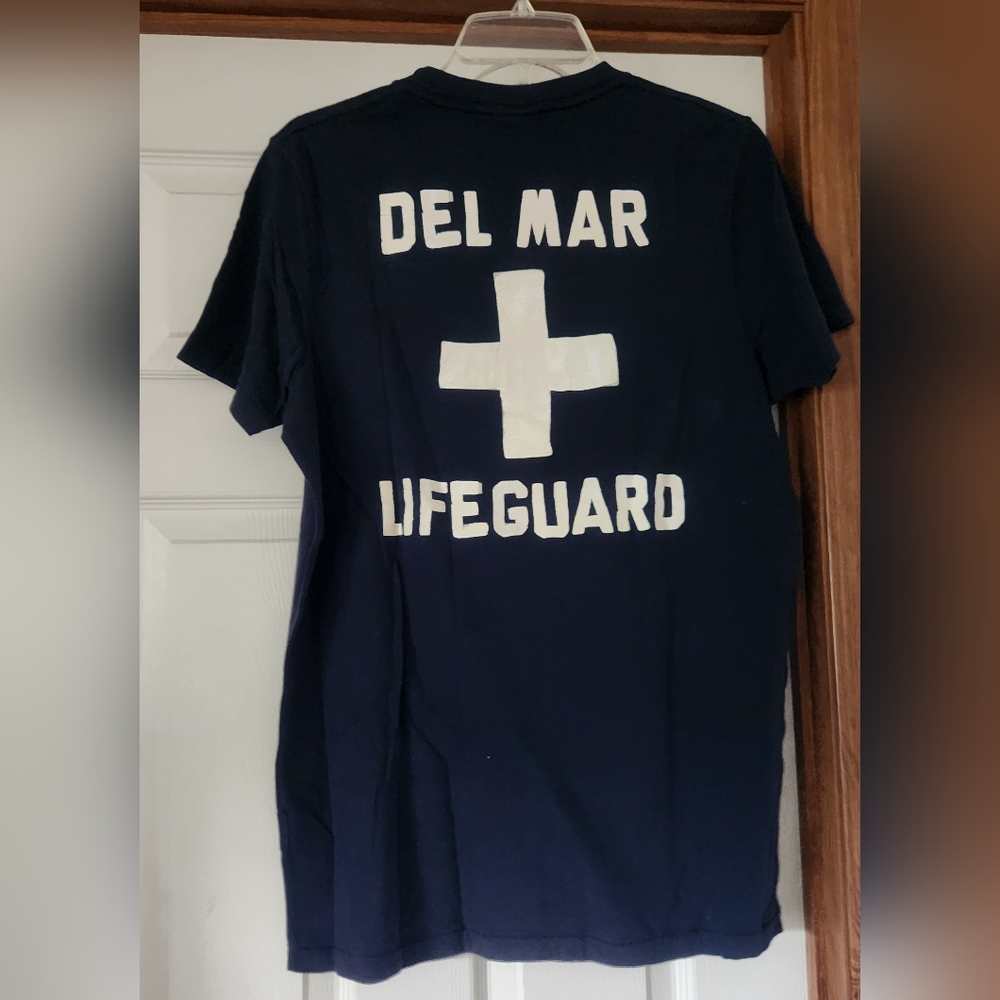 Hollister Navy Blue Short Sleeve Tee - Picture 4 of 5